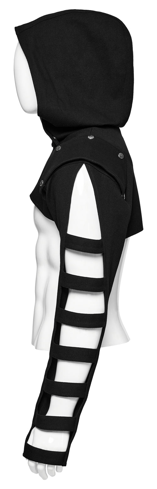 Crop Jacke mit Cut-Outs