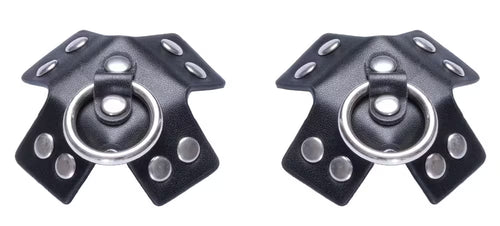 Nipple clamps screwable blue