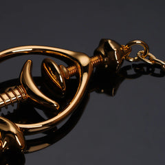 Halskette mit Nippelklemmen