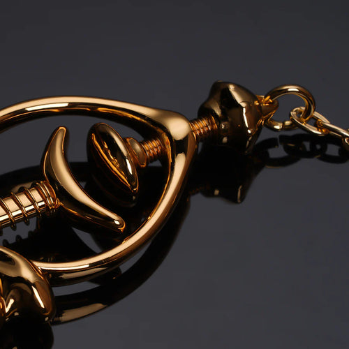 Halskette mit Nippelklemmen