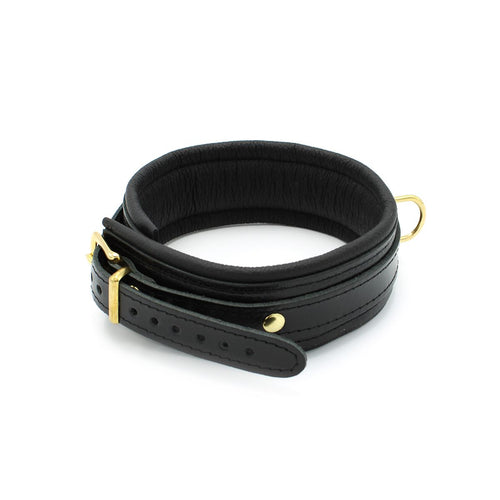 Leder Halsband