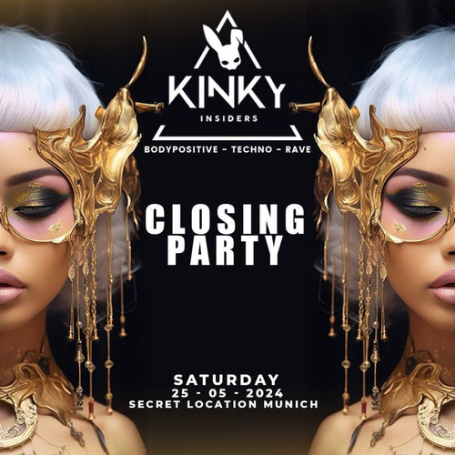 Ticket 25.05.2024 Closing Party by Kinky Insiders