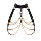 Leder Kettenharness