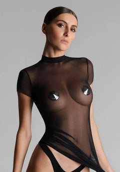 Brustwarzenabdeckung aus Metall / verschiedene Farben