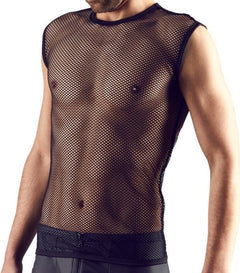 Net shirt without sleeves