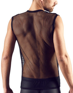 Net shirt without sleeves