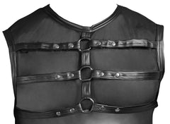 Wetlook Mesh Shirt mit Harness