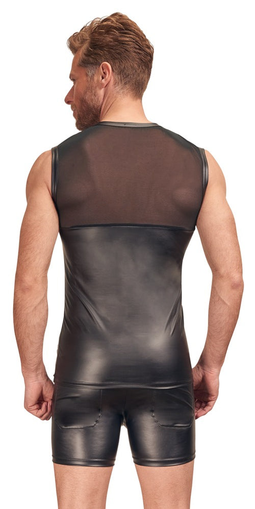 Wetlook Mesh Shirt mit Harness