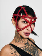 KristallHarness Maske Devil