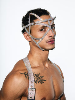 KristallHarness Maske Devil