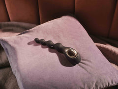 Anal vibrator with pearls SORAYA BEADS