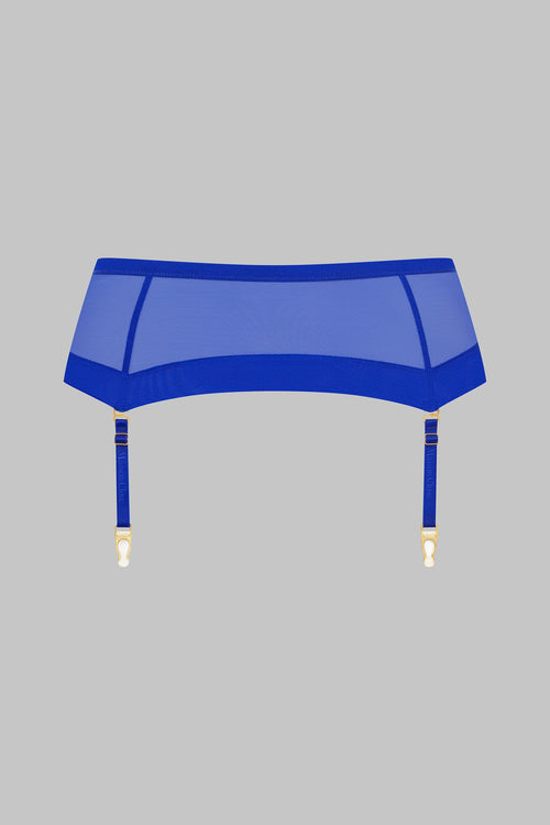 Blauer StrapsgĂĽrtel