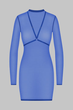 Blaues Kleid