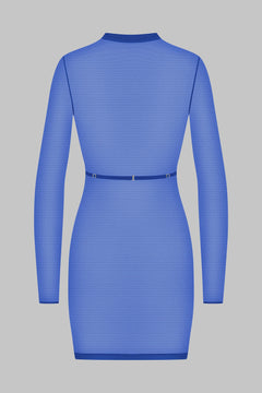 Blaues Kleid