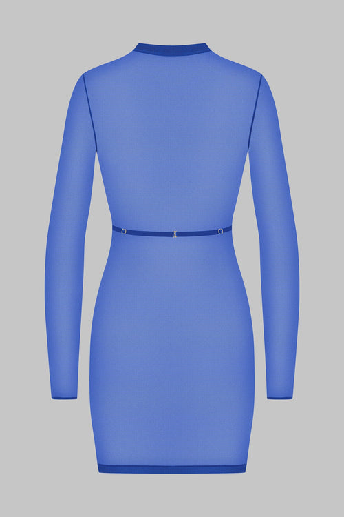 Blaues Kleid