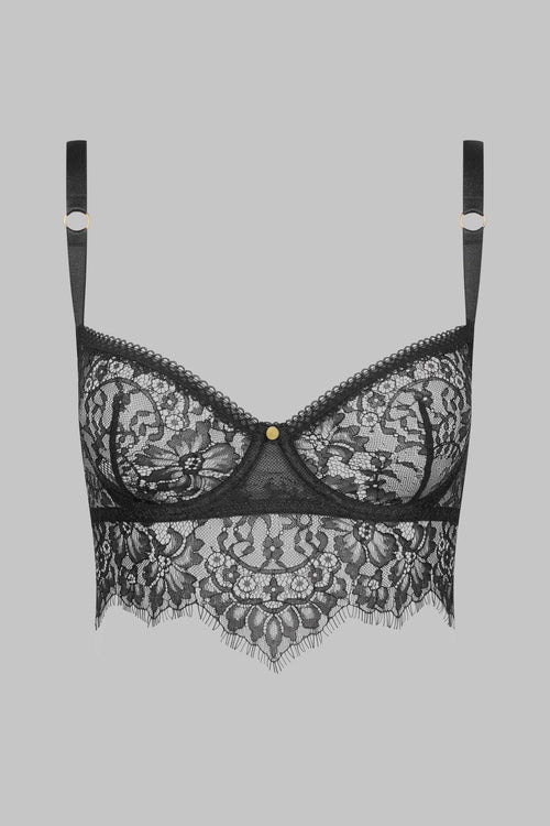 Lace bra top