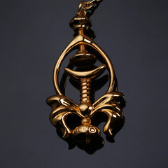 Halskette mit Nippelklemmen