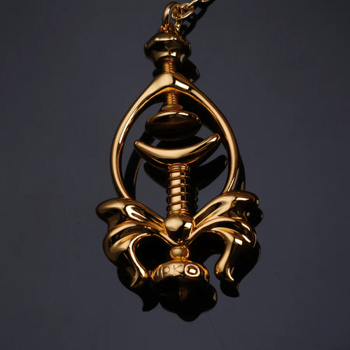 Halskette mit Nippelklemmen