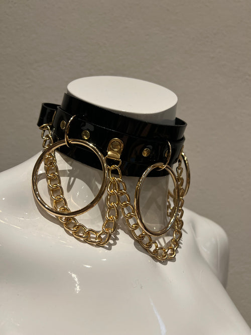 PVC Ring-Chain Halsband