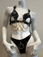 PVC Bra and String SET