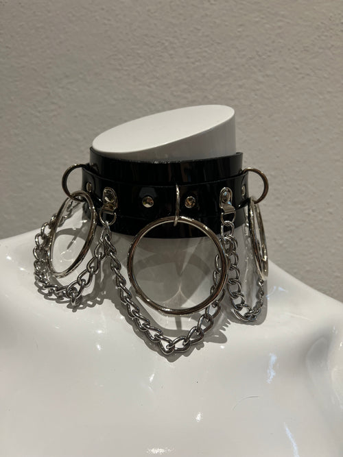 PVC Ring-Chain Halsband