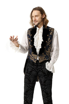 Jacquard Oberteil Weste