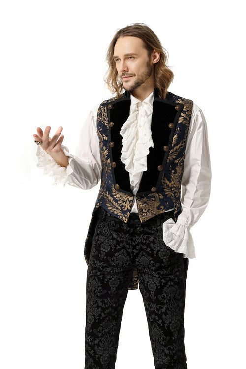 Jacquard Oberteil Weste