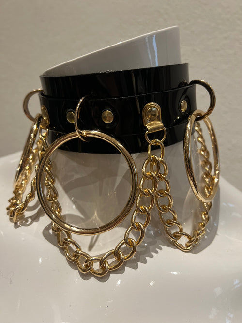 PVC Ring-Chain Halsband
