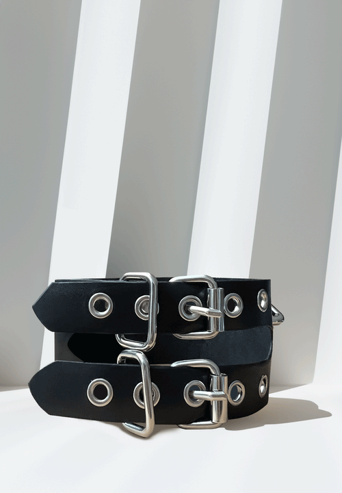 Lederhalsband Chocker