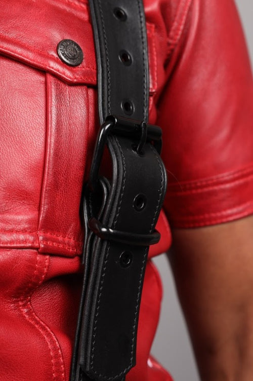 Leather Harness Suspenders