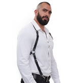 Leder Harness Träger