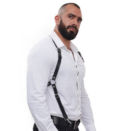 Leder Harness Träger