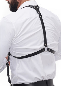 Leder Harness Träger