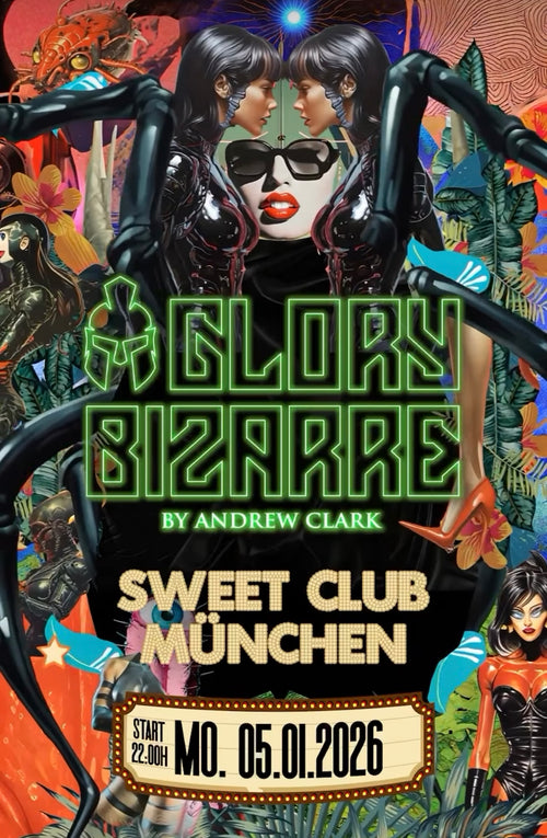 Ticket 05.01.2026 GLORY BIZARRE by Andrew Clark