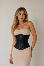 Leder Unterbrust Korsett