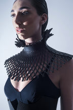 Leder Halsschmuck Kragen