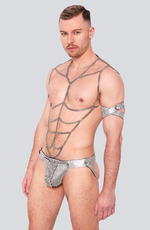Körperkette Harness Edelstahl