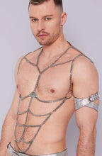 Körperkette Harness Edelstahl