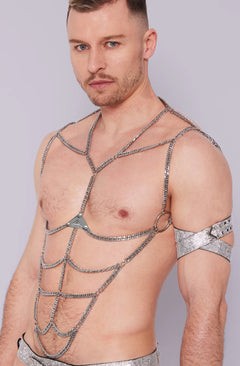 Körperkette Harness Edelstahl