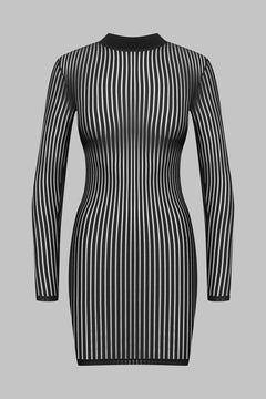 Stoffkleid transparent