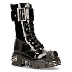 Lack Leder Stiefelette