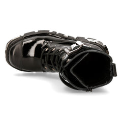 Lack Leder Stiefelette