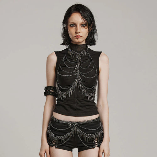 Spiked Ketten Harness