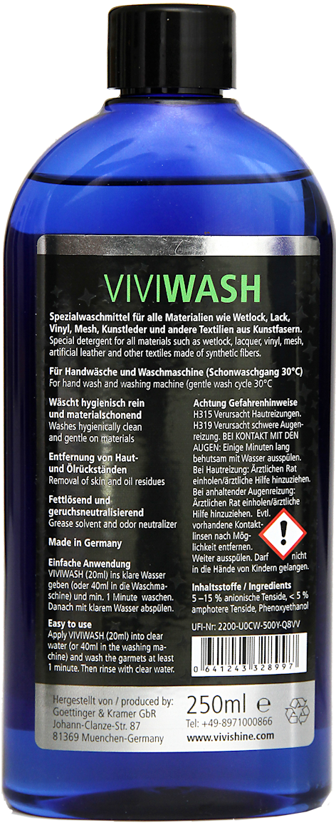 VIVIWASH special cleaner for paint and artificial leather 250ml