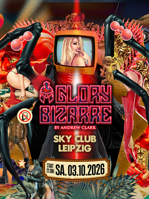 Ticket 03.10.2026 GLORY BIZARRE Festival by Andrew Clark LEIPZIG