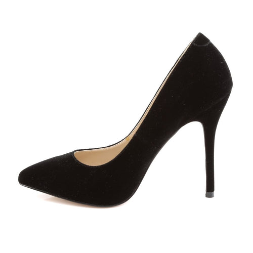 Samt High Heels