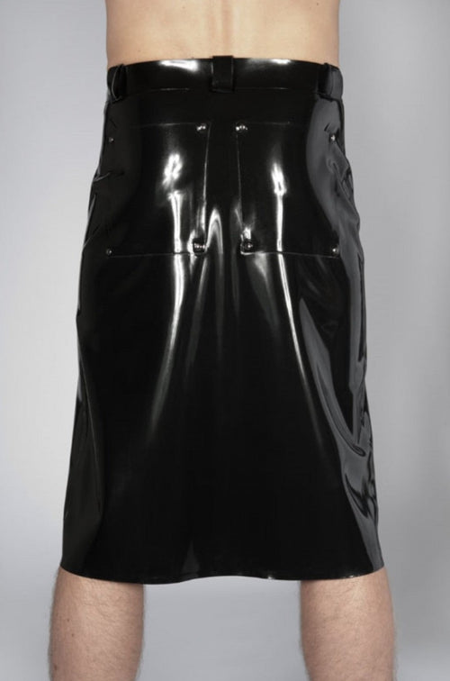 Latex Kilt Knee Length