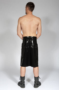 Latex Kilt Knee Length
