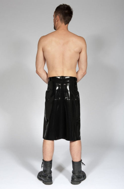 Latex Kilt Knee Length