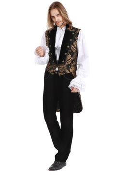 Jacquard Oberteil Weste